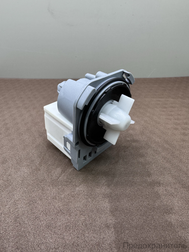 Насос Askoll 3 защелки 30w 2 винта, клеммы назад в фишку + термопредохранитель